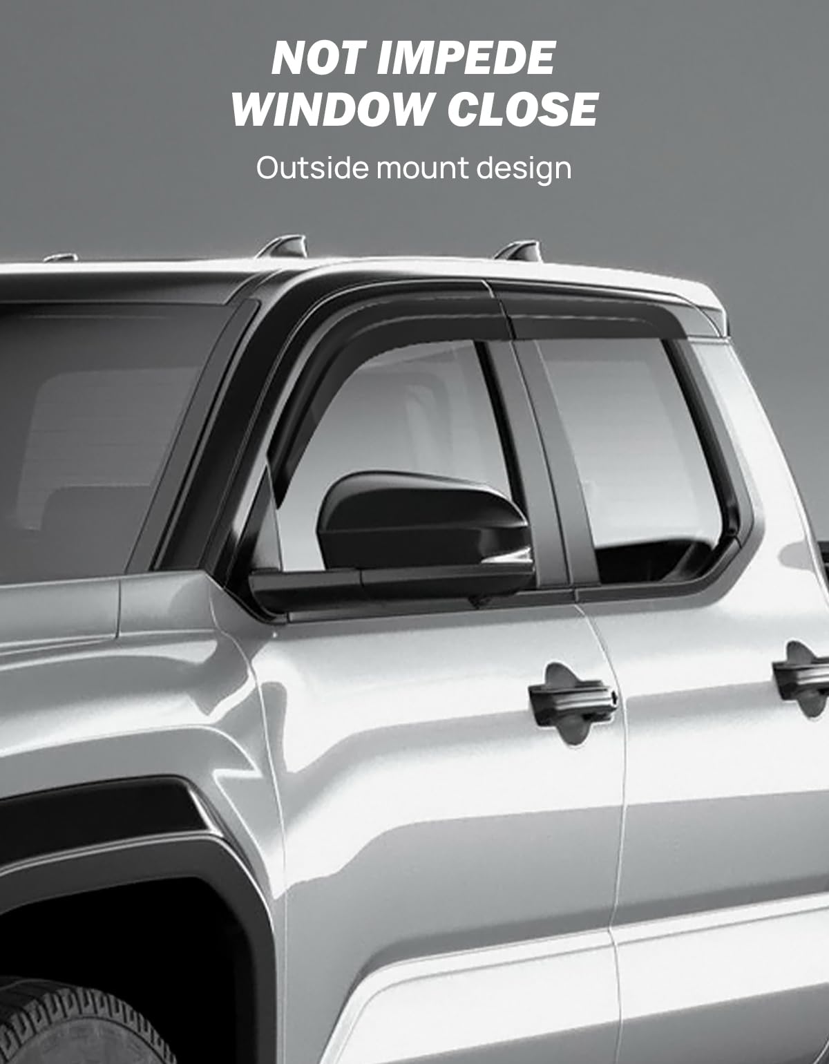 JOYTUTUS lifestyle image on Tacoma driving, improved comfort benefit