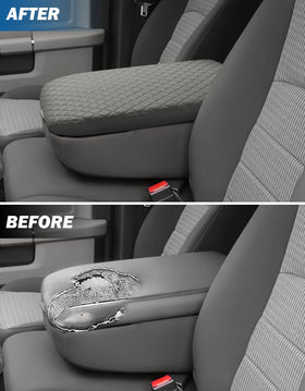 JOYTUTUS lifestyle shot of installed cover in Ram interior for durable protection