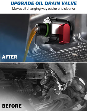 JOYTUTUS magnetic tip detail attracting metal particles to protect engine