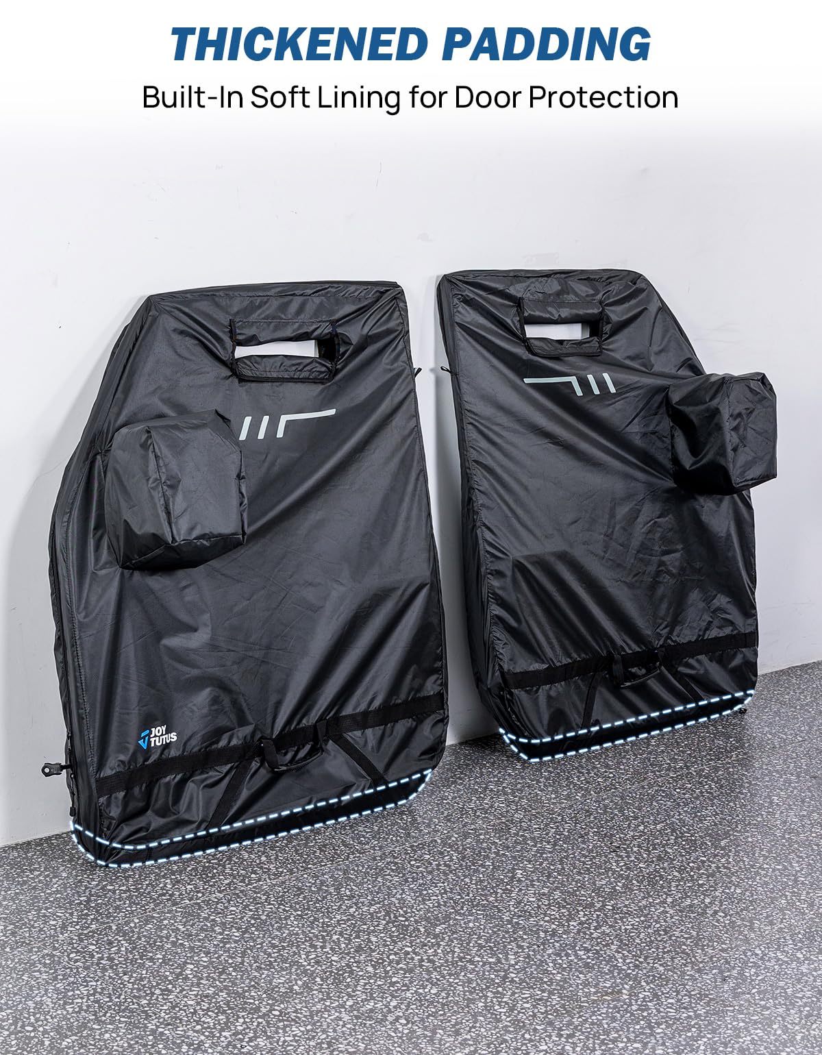 JOYTUTUS integrated mirror pocket holding mirror securely and preventing scratches