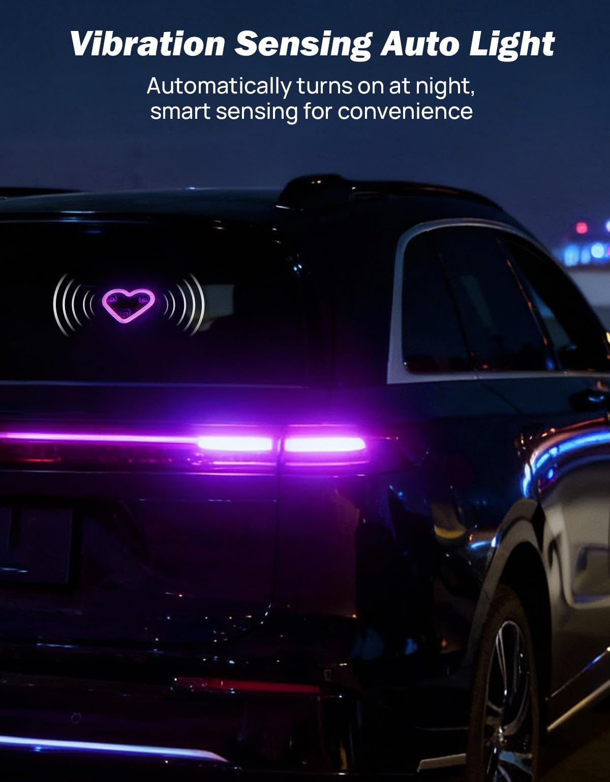 JOYTUTUS display of five lighting modes for versatile decorative effects