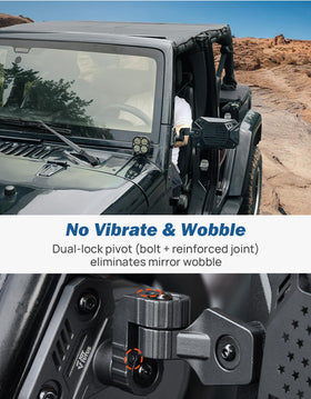 JOYTUTUS mount bracket detail displaying sturdy iron construction benefit