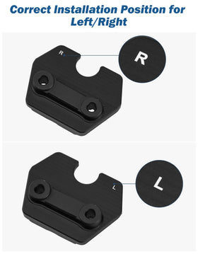 JOYTUTUS clip mounted on passenger side showing restored alignment