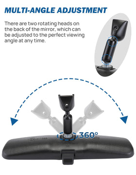 JOYTUTUS mounting base and replacement tool displayed for quick install benefit