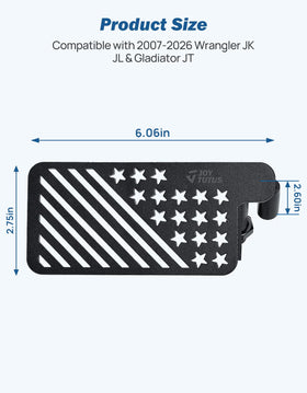 JOYTUTUS peg next to hand for scale showing compact size and strong construction