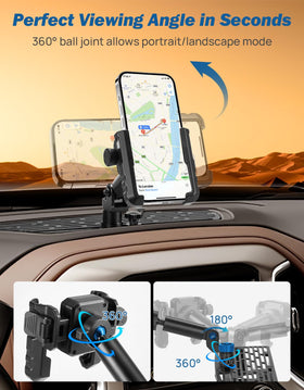 JOYTUTUS semi-wrap right clip lock securing phone without blocking camera