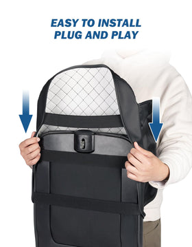 JOYTUTUS side pocket detail showing quick-grab storage benefit