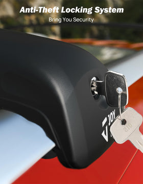 JOYTUTUS side profile highlighting aerodynamic shape for lower wind noise benefit