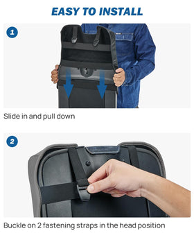 JOYTUTUS side profile showing full coverage protecting top and sides effectively