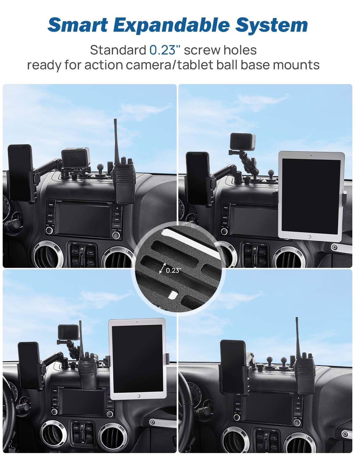 JOYTUTUS side profile of semi-wrap clip protecting phone camera while gripping securely