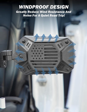 JOYTUTUS side profile showing powder-coated finish that resists rust