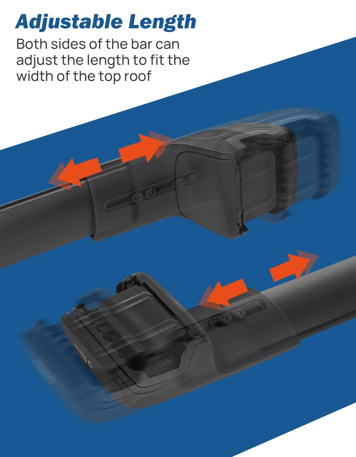 JOYTUTUS crossbars carrying roof box to increase Traverse storage volume