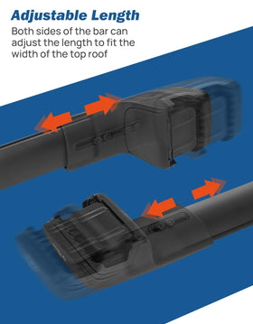 JOYTUTUS crossbars carrying roof box to increase Traverse storage volume