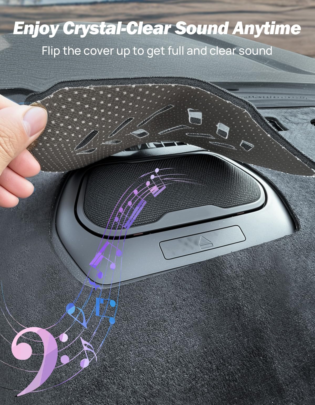 JOYTUTUS silicone bottom grip preventing mat slippage and shifting