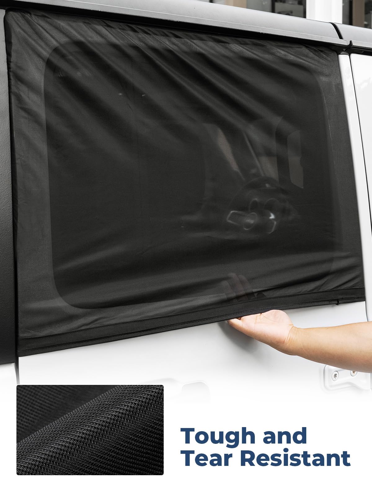 JOYTUTUS size comparison by door handle showing correct fit and easy installation benefit