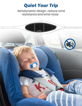 JOYTUTUS size scale beside ruler and roof indicating precise fit for Chevy Trax