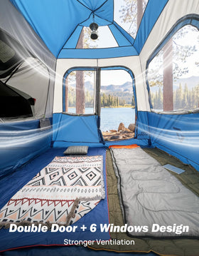 JOYTUTUS freestanding tent detached from car for versatile campsite use benefit