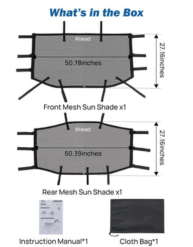 JOYTUTUS storage bag and manual for easy transport and off-season storage