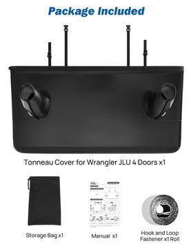 JOYTUTUS reinforced strap attached to rear seat offering cargo stability