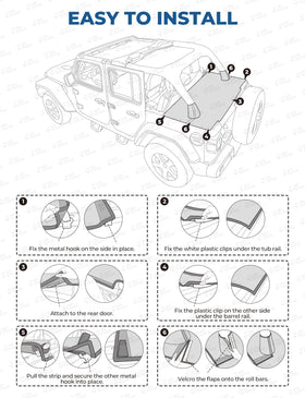 JOYTUTUS tub rail insert close-up demonstrating snug fit and edge stability