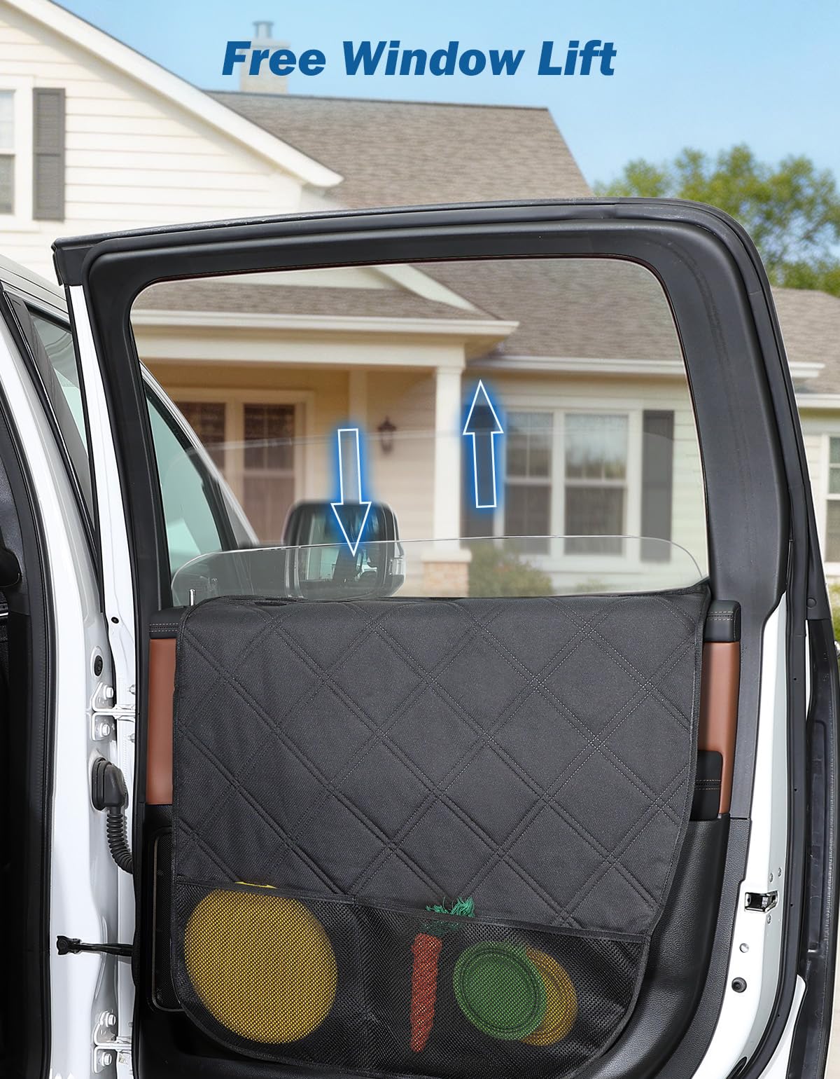 JOYTUTUS metal insert detail keeps door protector anchored for stable travel