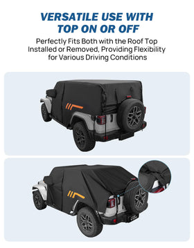 JOYTUTUS driver-side zipper open allowing quick entry benefit