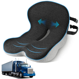 jpinlr front view of seat cushion showing ergonomic shape and immediate comfort