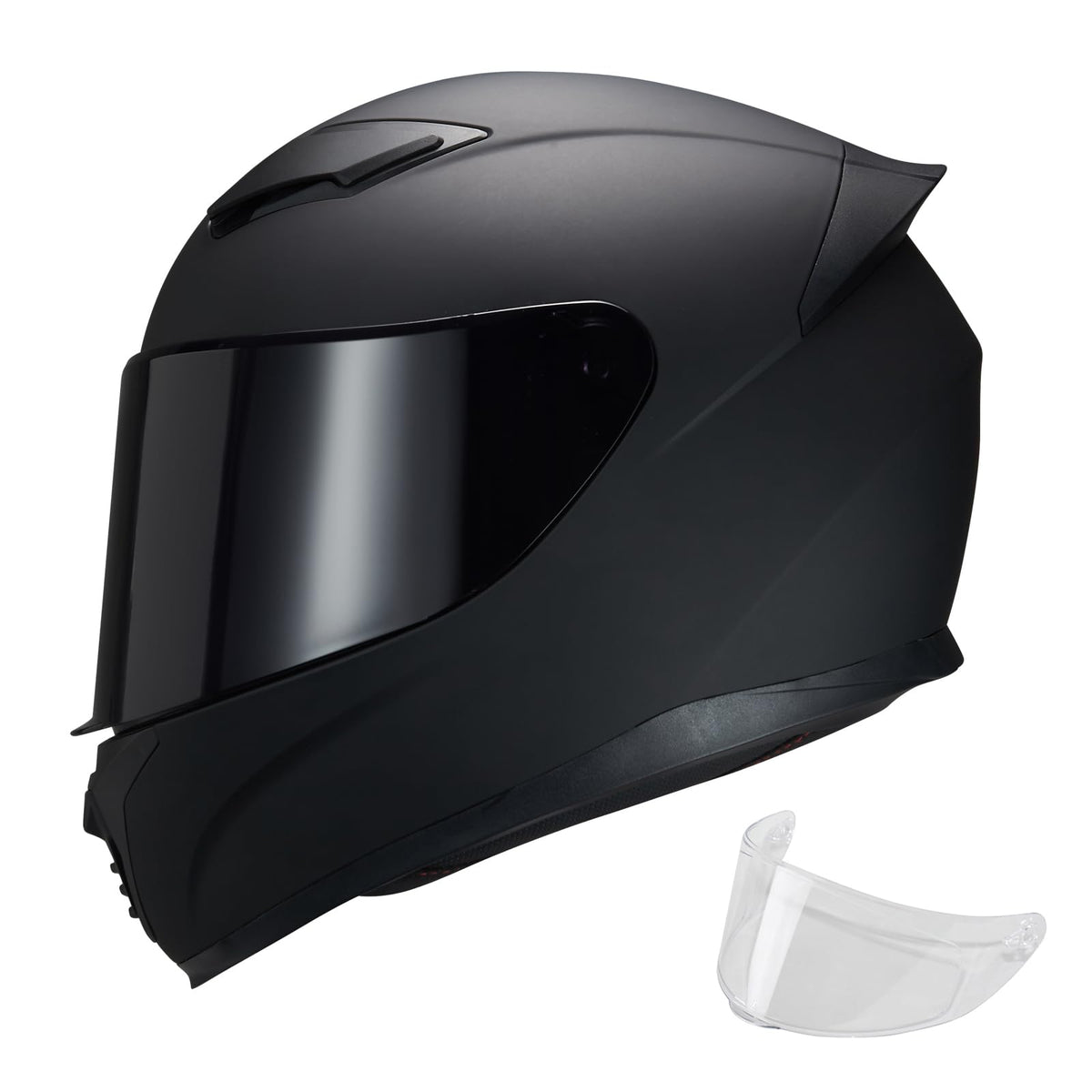 JQF Gear front view showing shell design and DOT label for certified protection