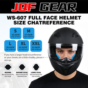 JQF Gear WS-607 quick-release chin strap close-up showing secure fasten and easy removal