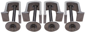 JQuad detail of nyloc nut and large washer ensuring secure vibration resistance