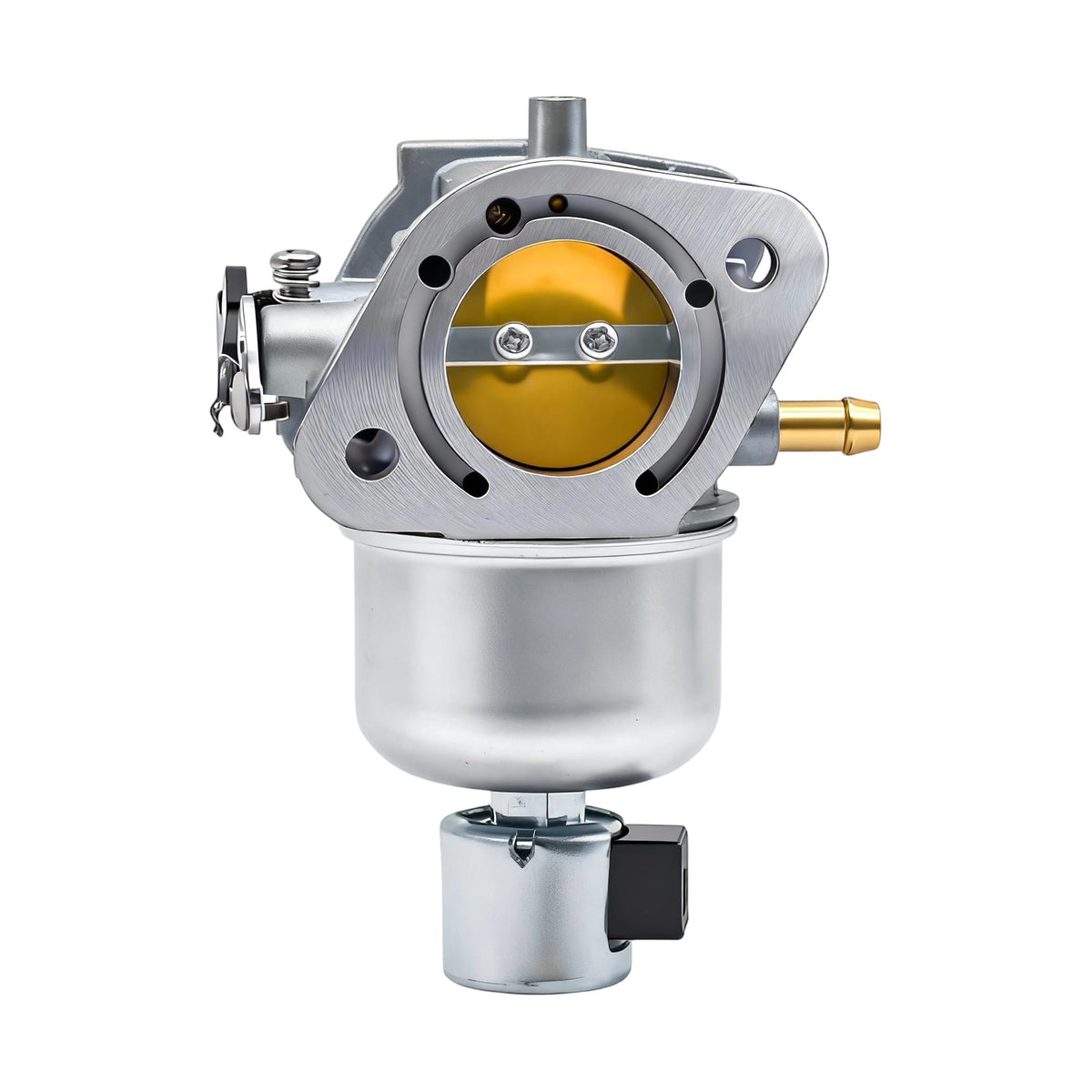 JRbuid close-up of carburetor detail highlighting precision and improved fuel metering