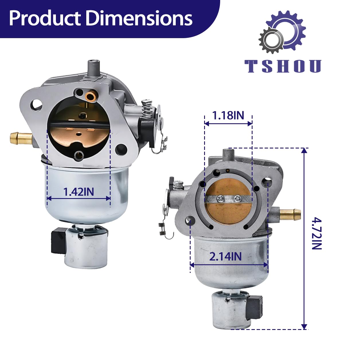 JRbuid carburetor mounted on Kawasaki engine demonstrating fit and function
