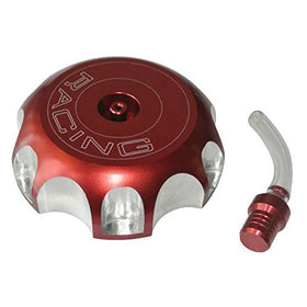 JRL cap installed on Honda CRF showing secure fit and protection