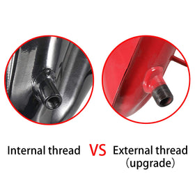 JRL UAUS close-up of fuel cap and shutoff valve for easy control