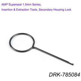 JRready 785084 AMP Superseal tool close view highlighting tip for secondary lock release