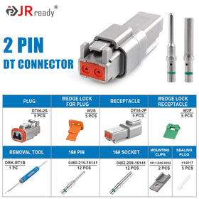 JRready close-up of solid nickel-plated contacts for corrosion resistance