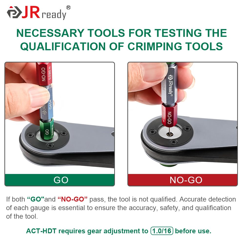 JRready crimping a Deutsch connector in a vehicle harness for reliable electrical joins