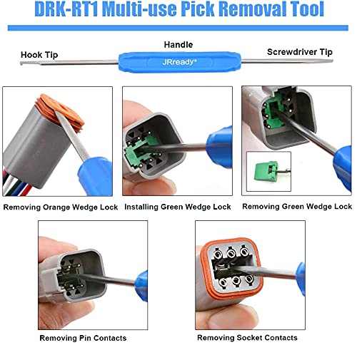JRready DRK-RT1 removal tool pictured extracting a contact for faster, safer repairs