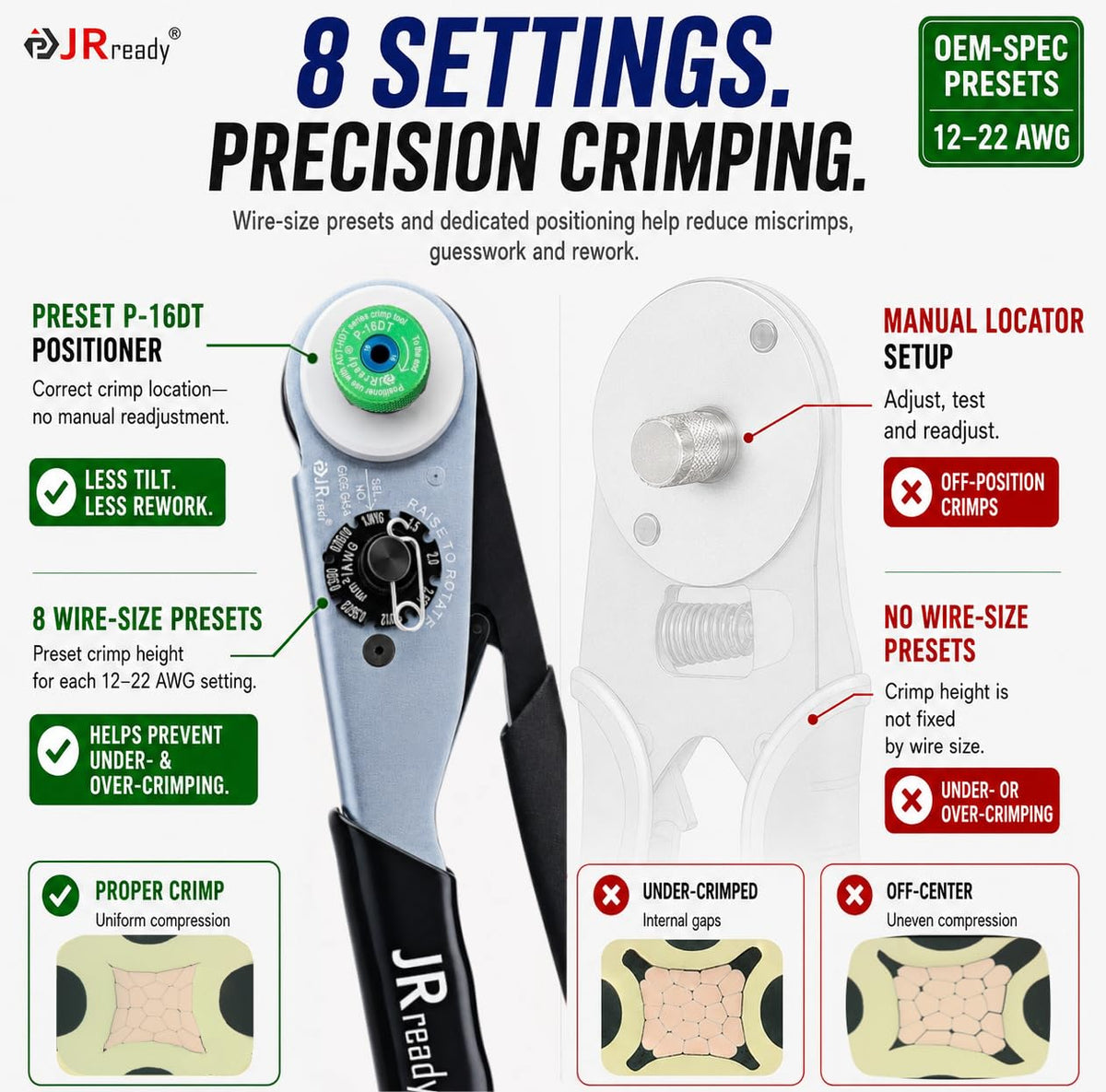 JRready DRK-RT1B extractor held to demonstrate safe pin removal