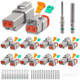 JRready DT 2-pin front packaging showing complete kit and quick identification benefit