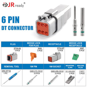 JRready close-up of solid nickel-plated contacts highlighting corrosion resistance and reliable conductivity
