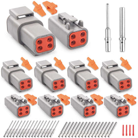JRready front view of 4-pin DTM kit showing complete packaging and quick identification benefit