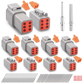 JRready 6-pin DTM front packaging showing kit contents and durability