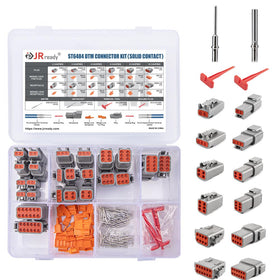 JRready kit front packaging showing all DTM components and quick identification benefit