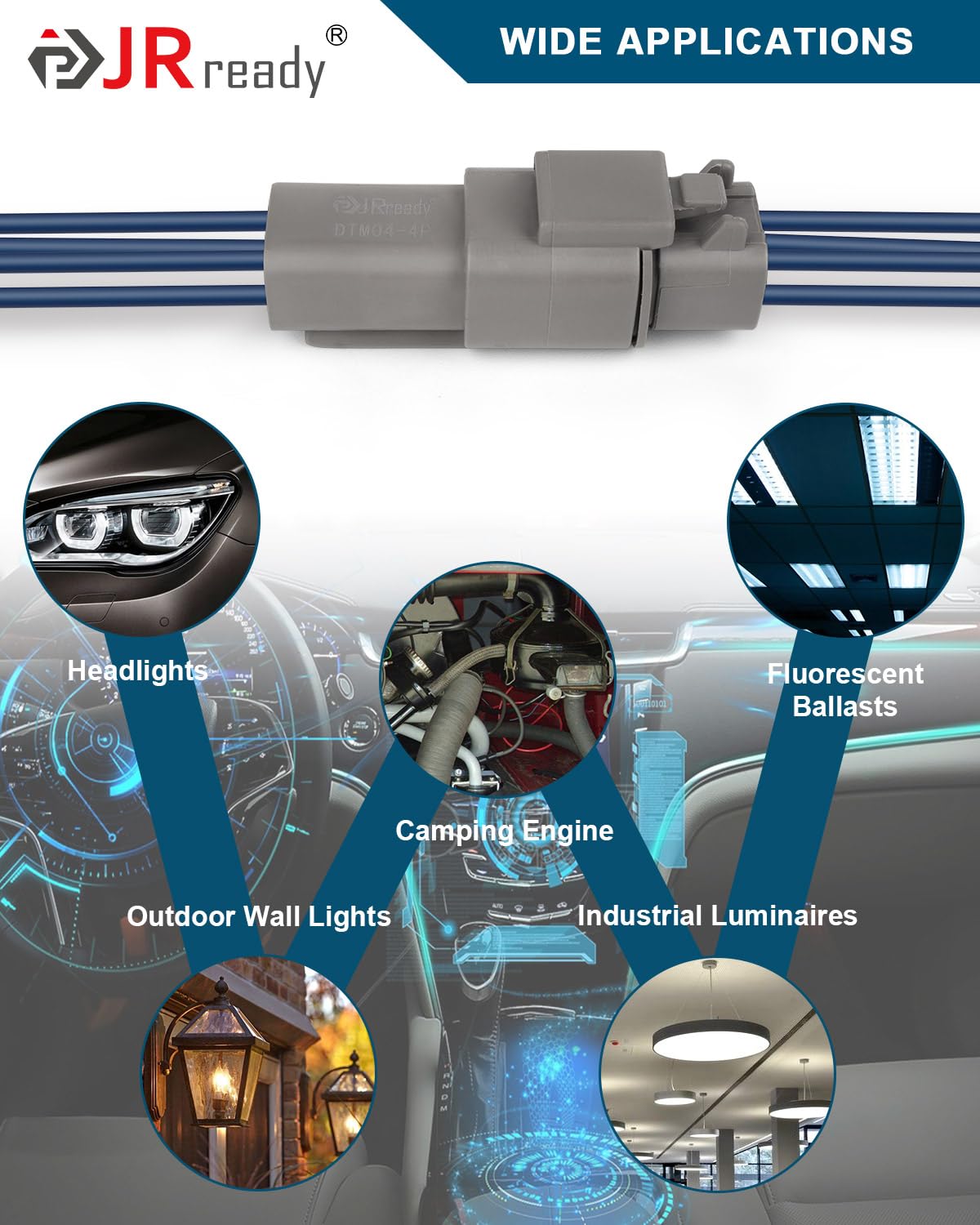 JRready workbench scene of assembly tools and kit showing fast field wiring and convenience