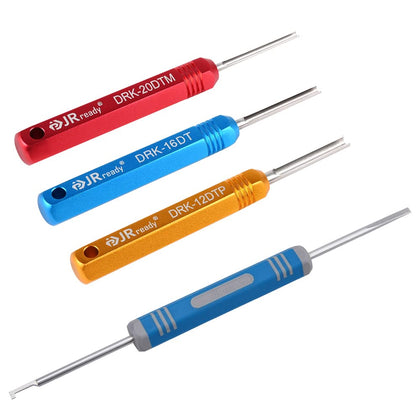 JRready kit front layout showing all seven tools for quick identification and organization