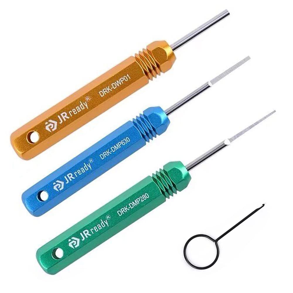 JRready kit overview flatlay showing all extractors and insertion tools for quick identification