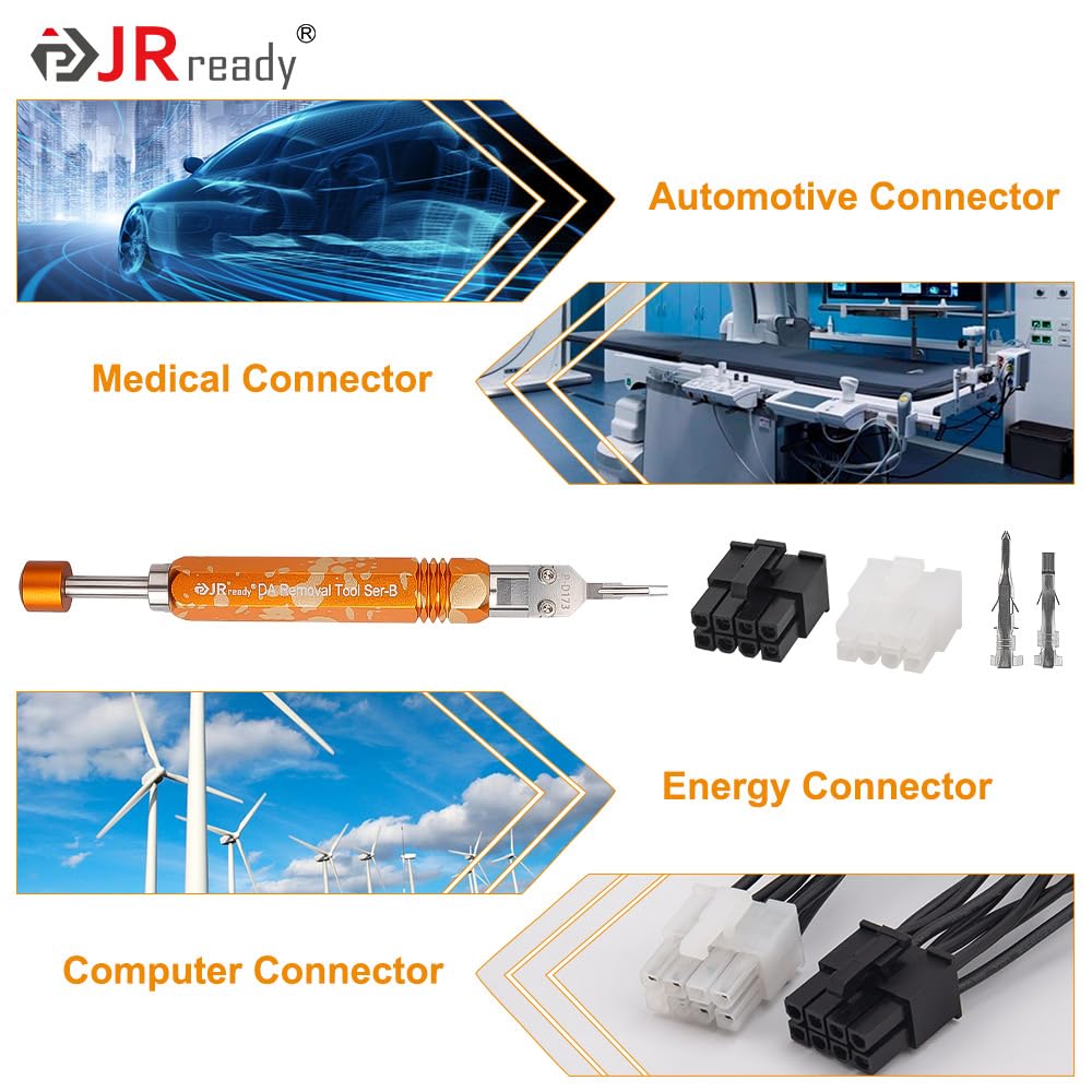 JRready packaging and labels indicating product compatibility and specs
