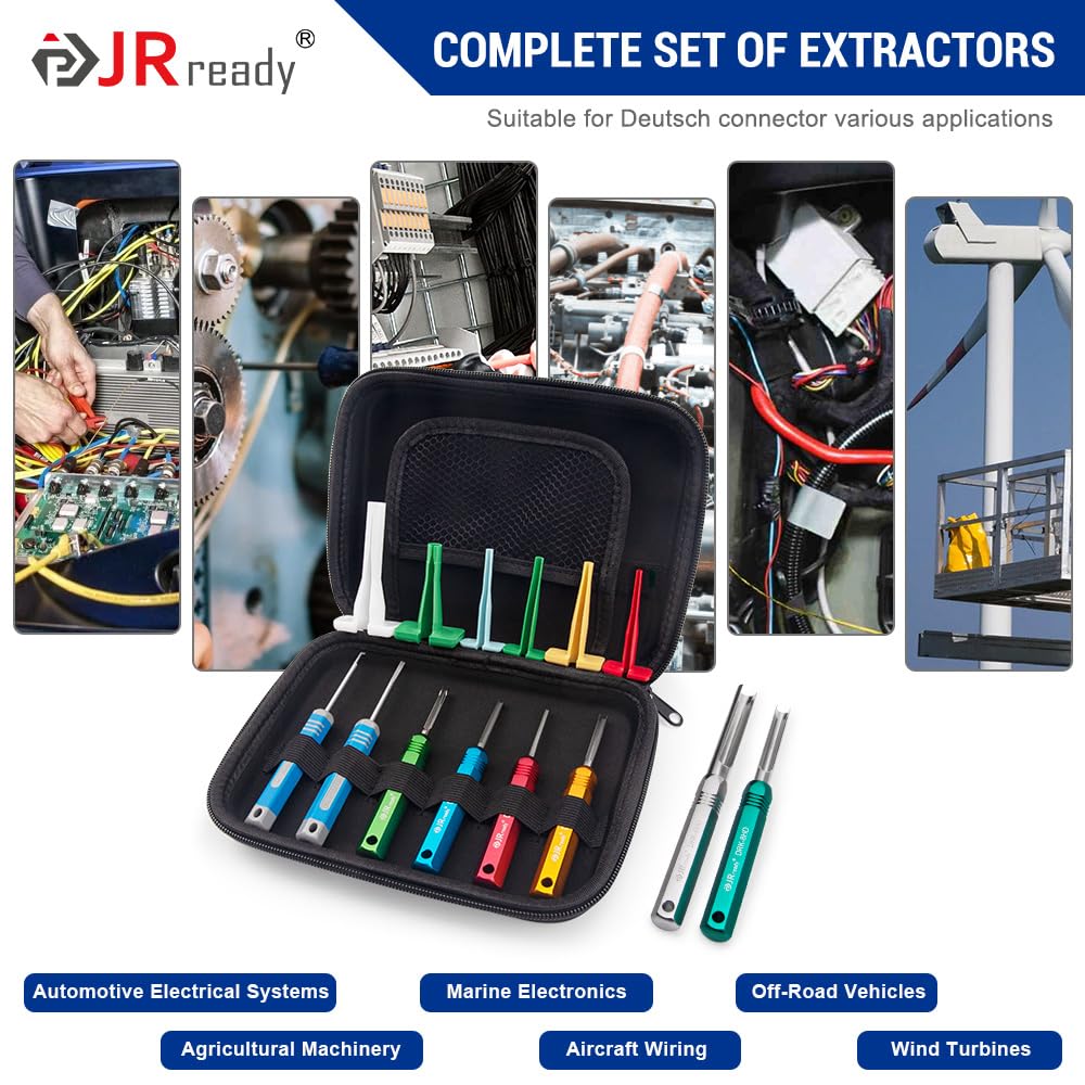 JRready DRK-RT1 plastic removal tool focused on stamped contacts protection