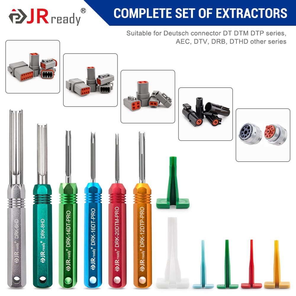 JRready size comparison with scale to confirm correct tool and avoid damage